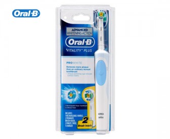 Oral-B 博朗欧乐B 清亮型电动牙刷 美白清洁型 1套(电动牙刷 1个+替换刷头 2个+充电座 1个) Oral-B 博朗欧乐B 清亮型电动牙刷 美白清洁型 1套(电动牙刷 1个+替换刷头 2个+充电座 1个)